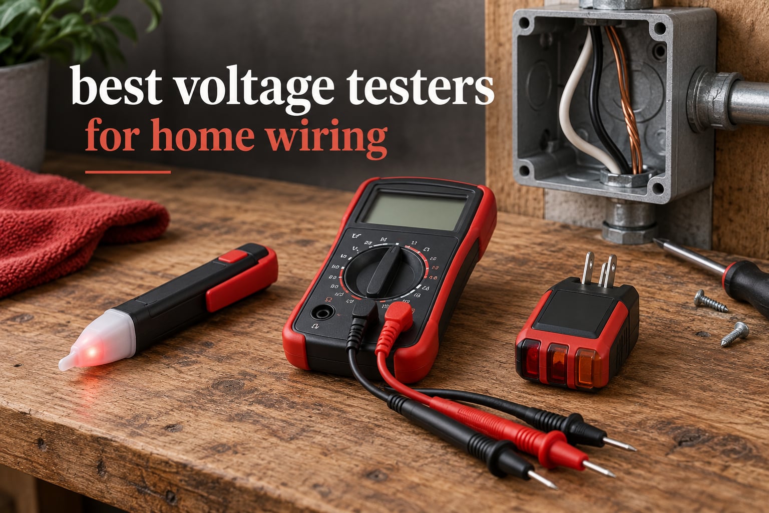 best voltage testers for home wiring
