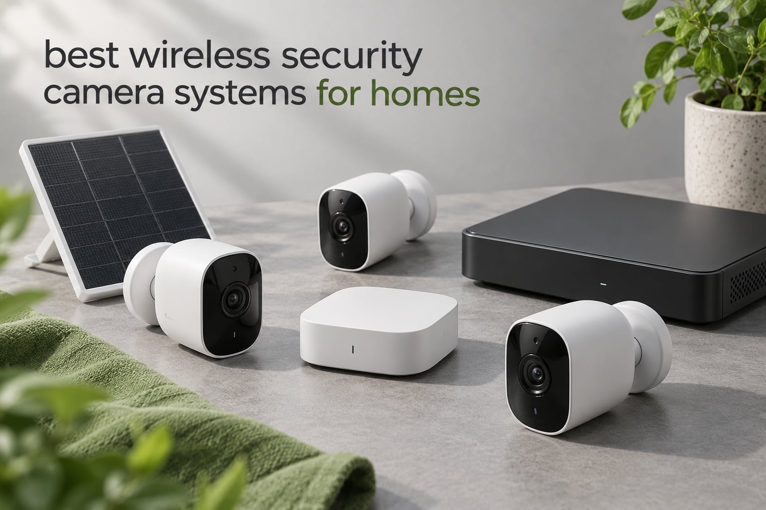 best wireless security camera systems for homes