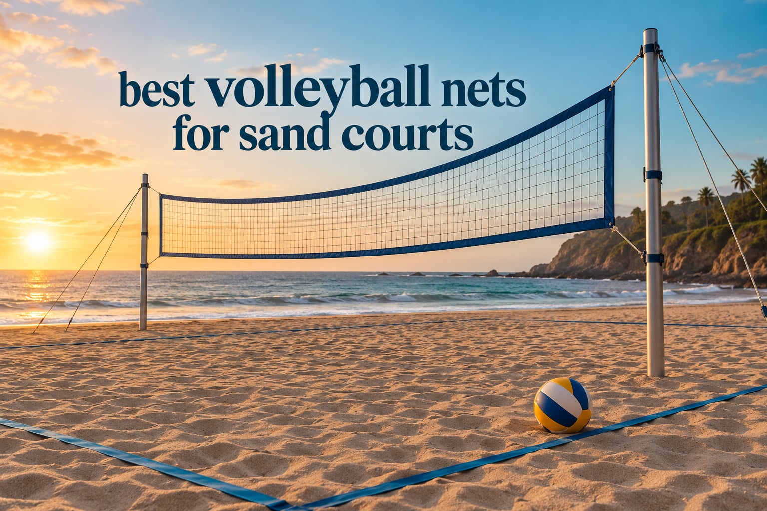 best volleyball nets for sand courts