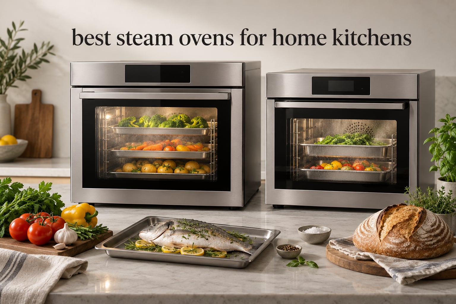 best steam ovens for home kitchens