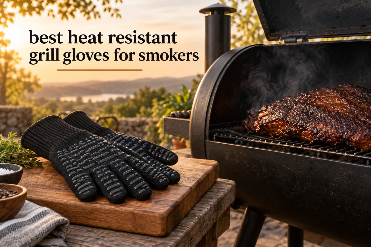 best heat resistant grill gloves for smokers