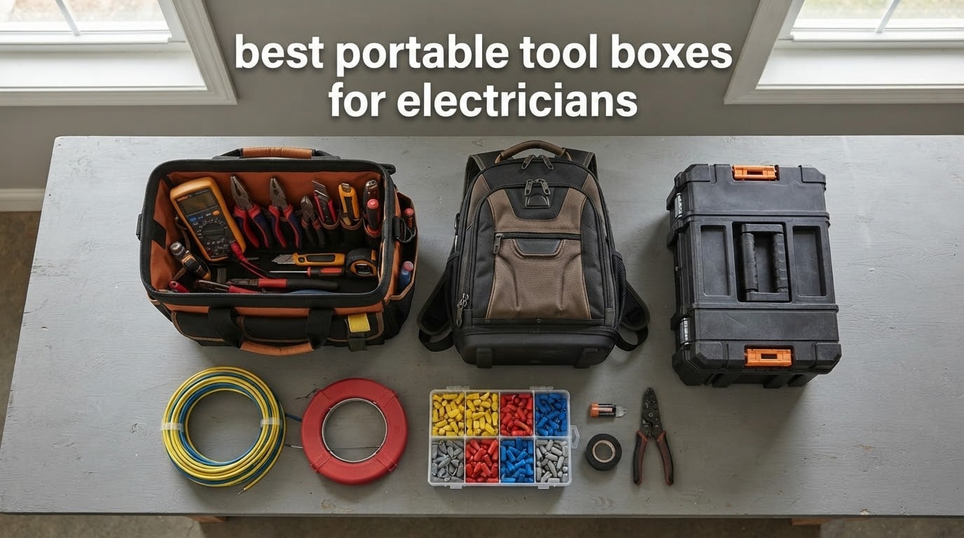 best portable tool boxes for electricians