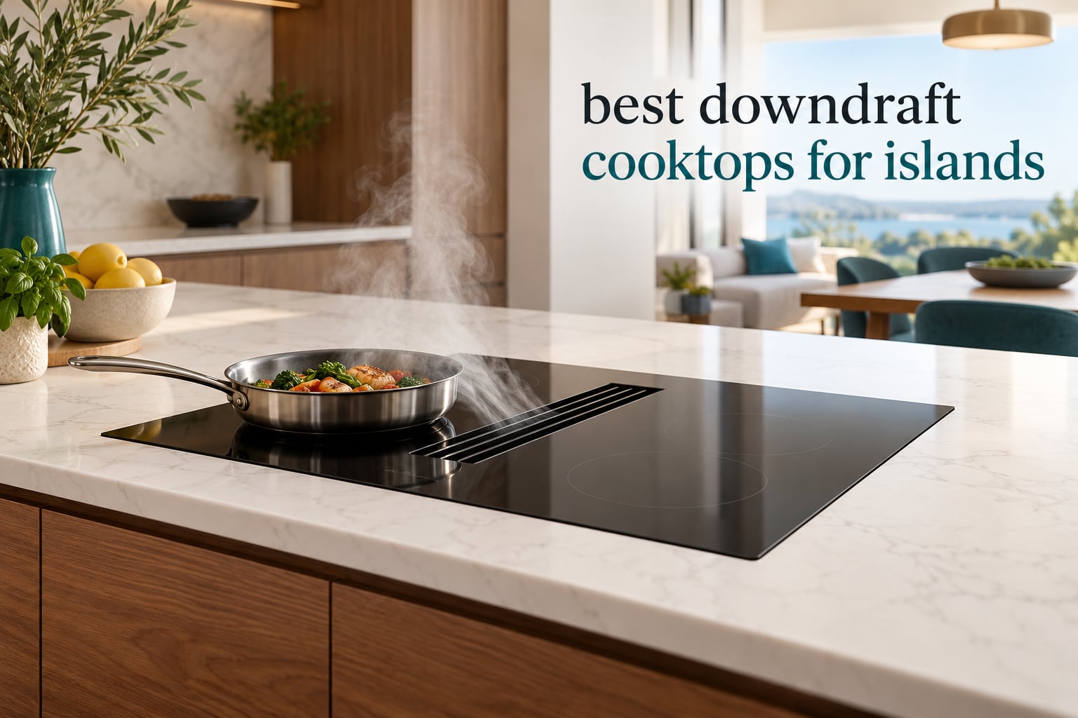 best downdraft cooktops for islands