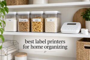 best label printers for home organizing