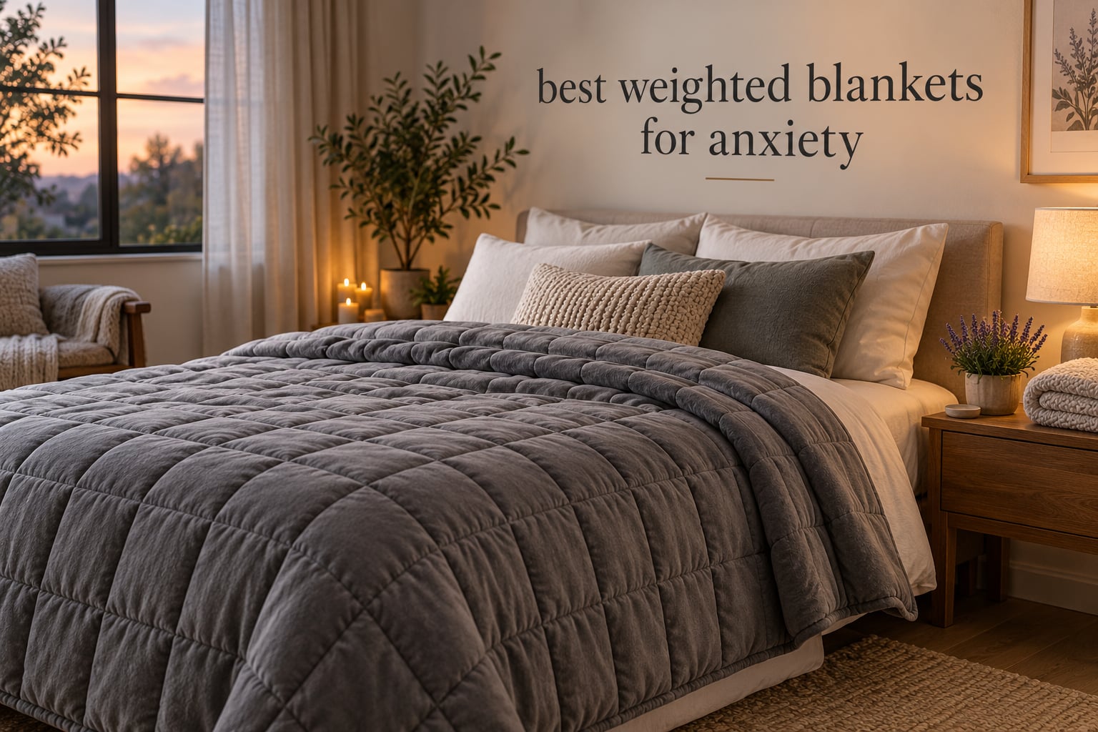best weighted blankets for anxiety