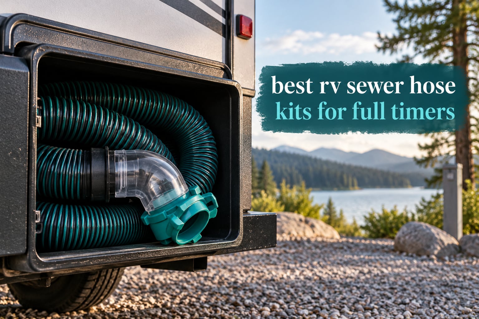 best rv sewer hose kits for full timers