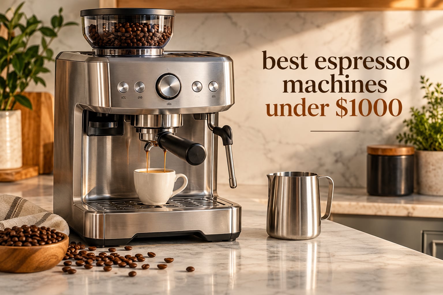 best espresso machines under $1000