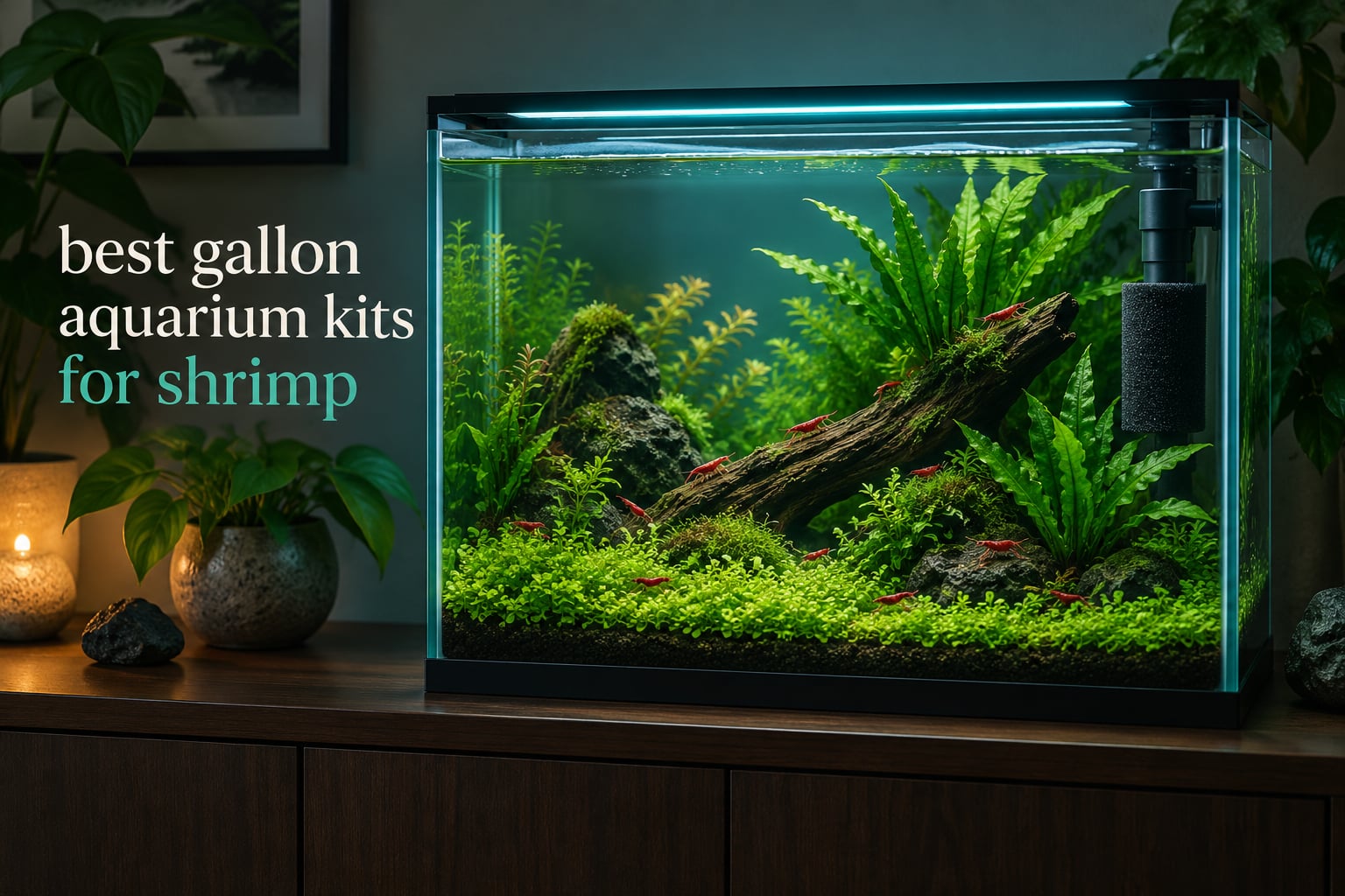 best 20 gallon aquarium kits for shrimp