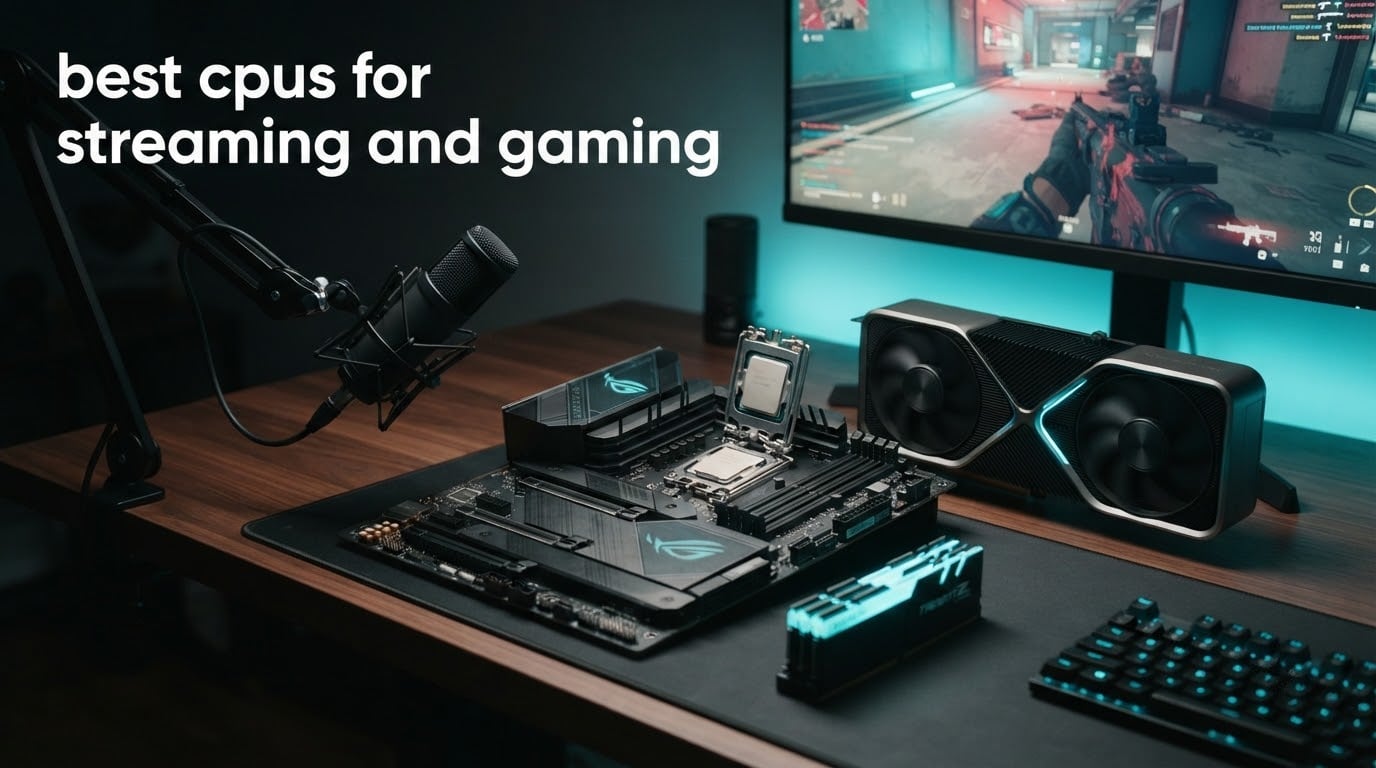 best cpus for streaming and gaming