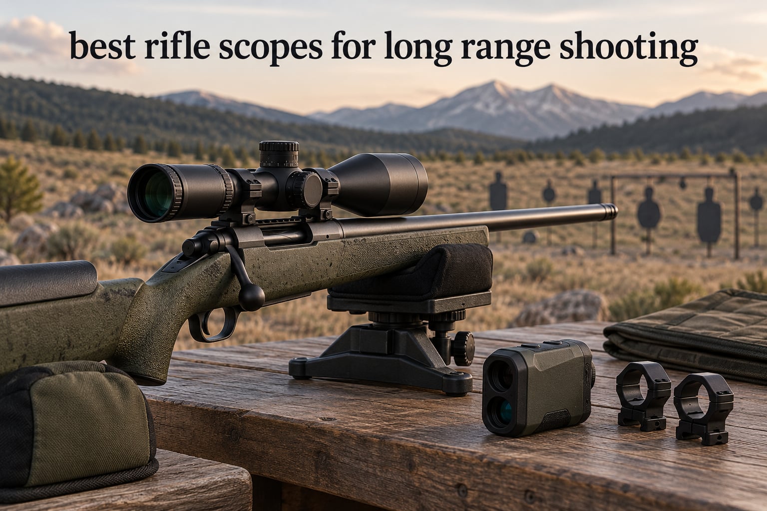 best rifle scopes for long range shooting