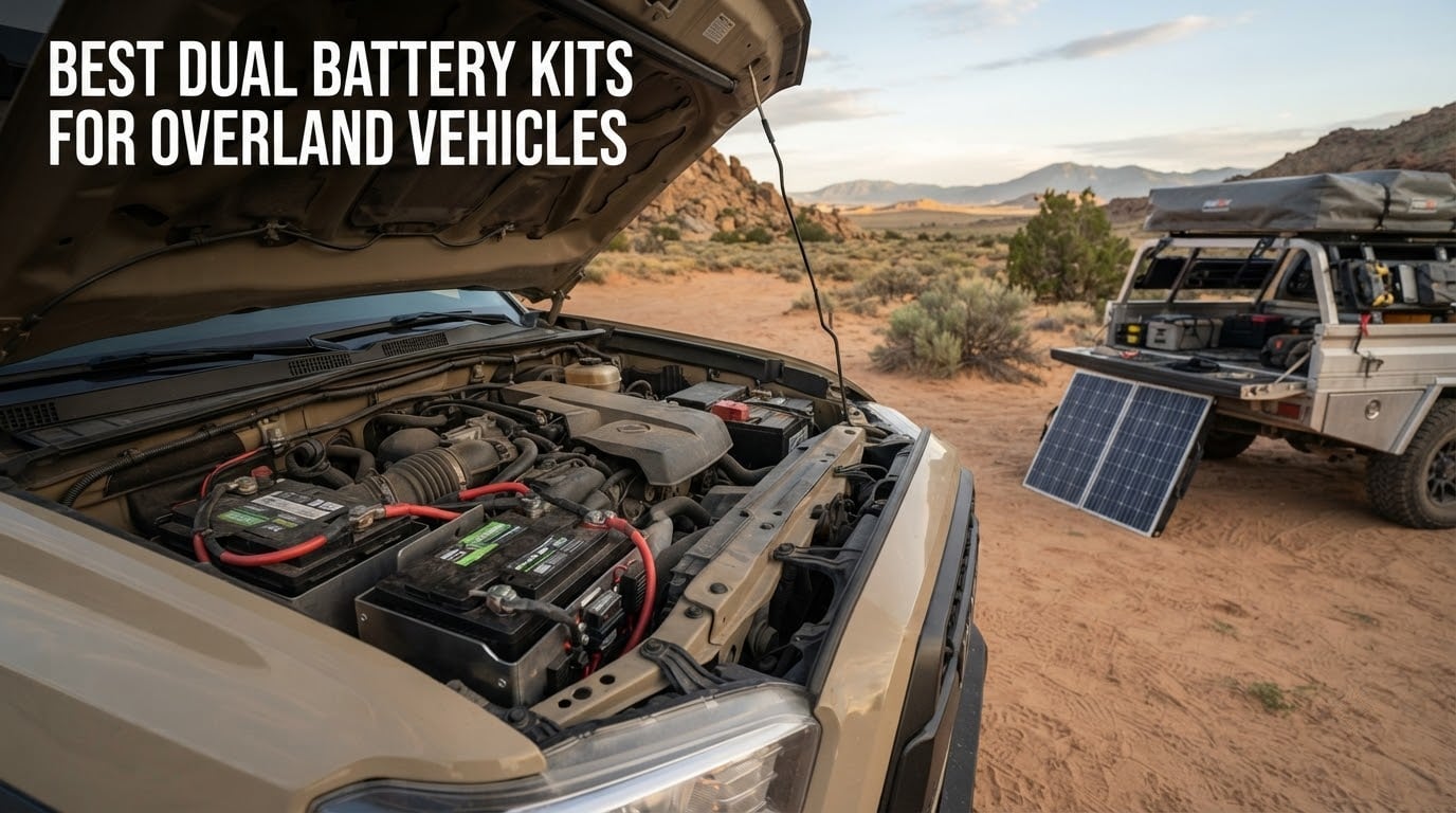 best dual battery kits for overland vehicles