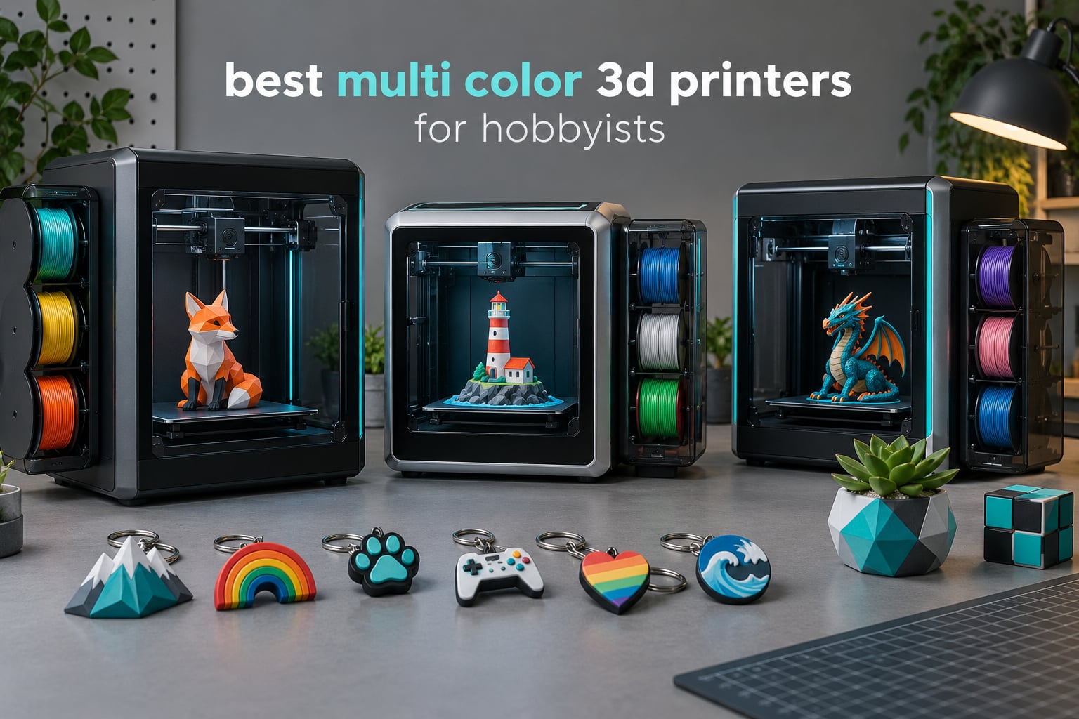best multi color 3d printers for hobbyists