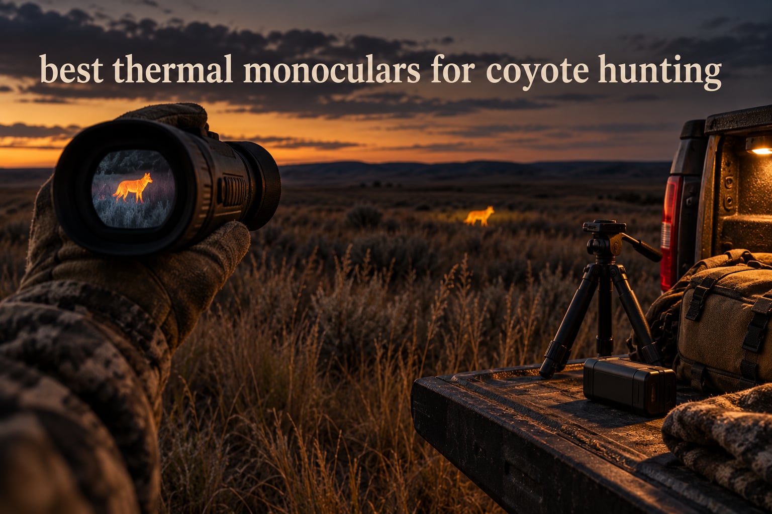 best thermal monoculars for coyote hunting