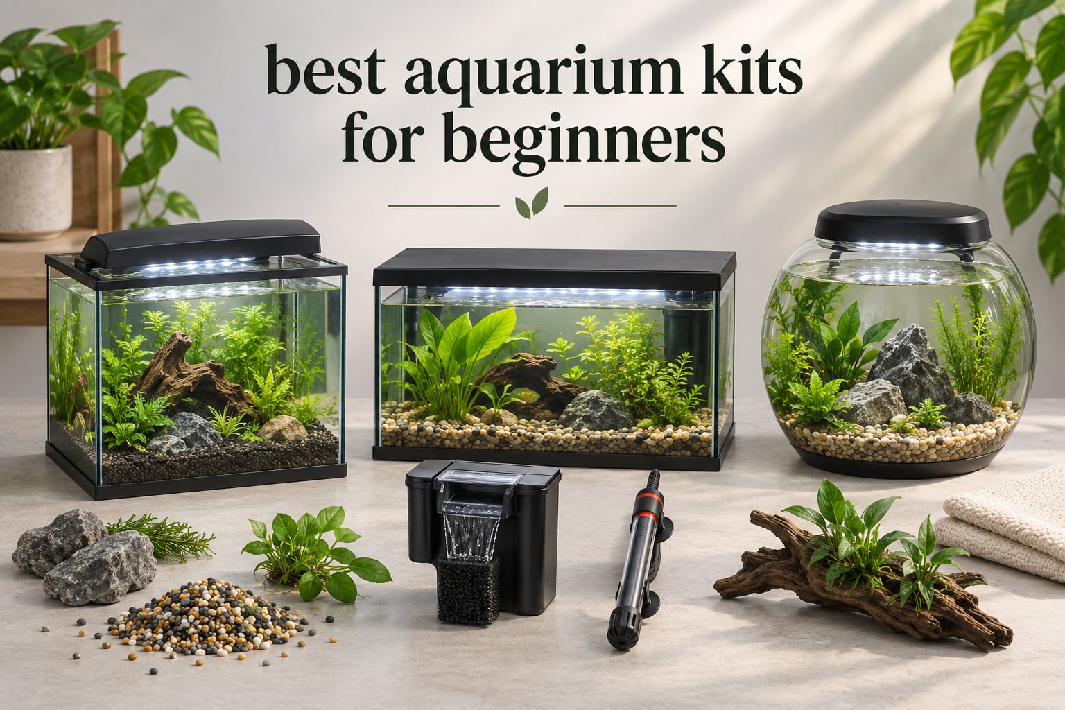 best aquarium kits for beginners