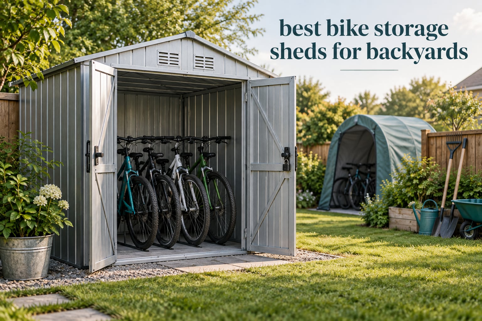 best bike storage sheds for backyards