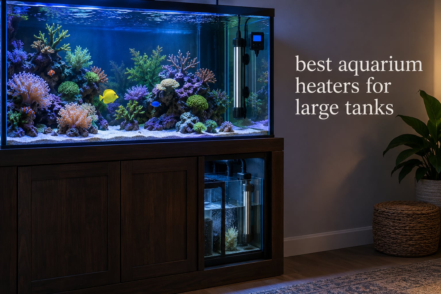 best aquarium heaters for large tanks