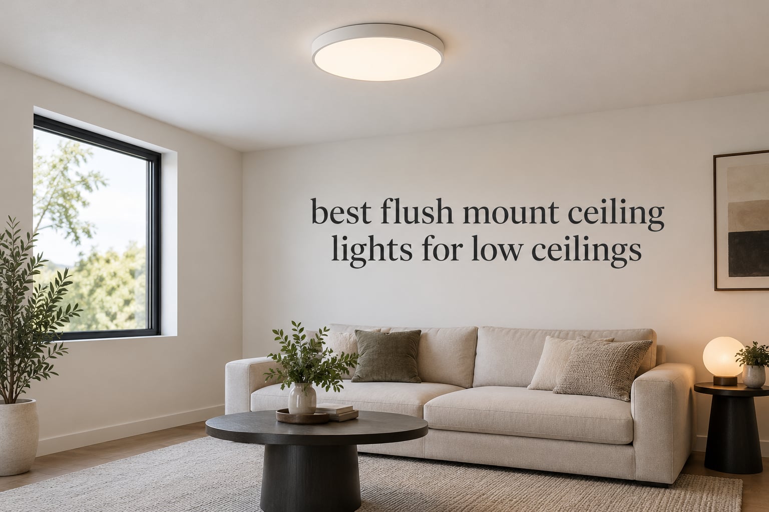 best flush mount ceiling lights for low ceilings
