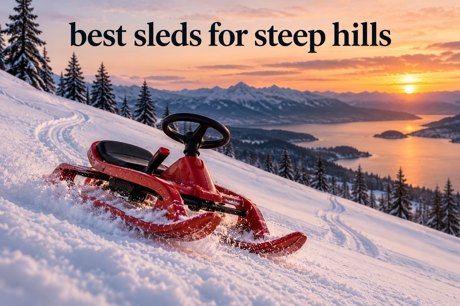 best sleds for steep hills
