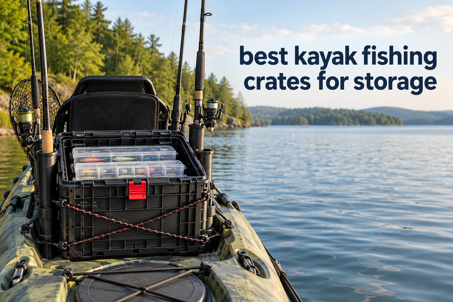 best kayak fishing crates for storage