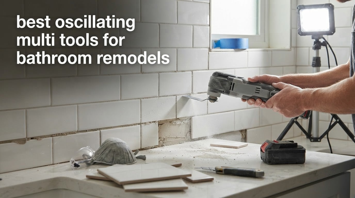 best oscillating multi tools for bathroom remodels