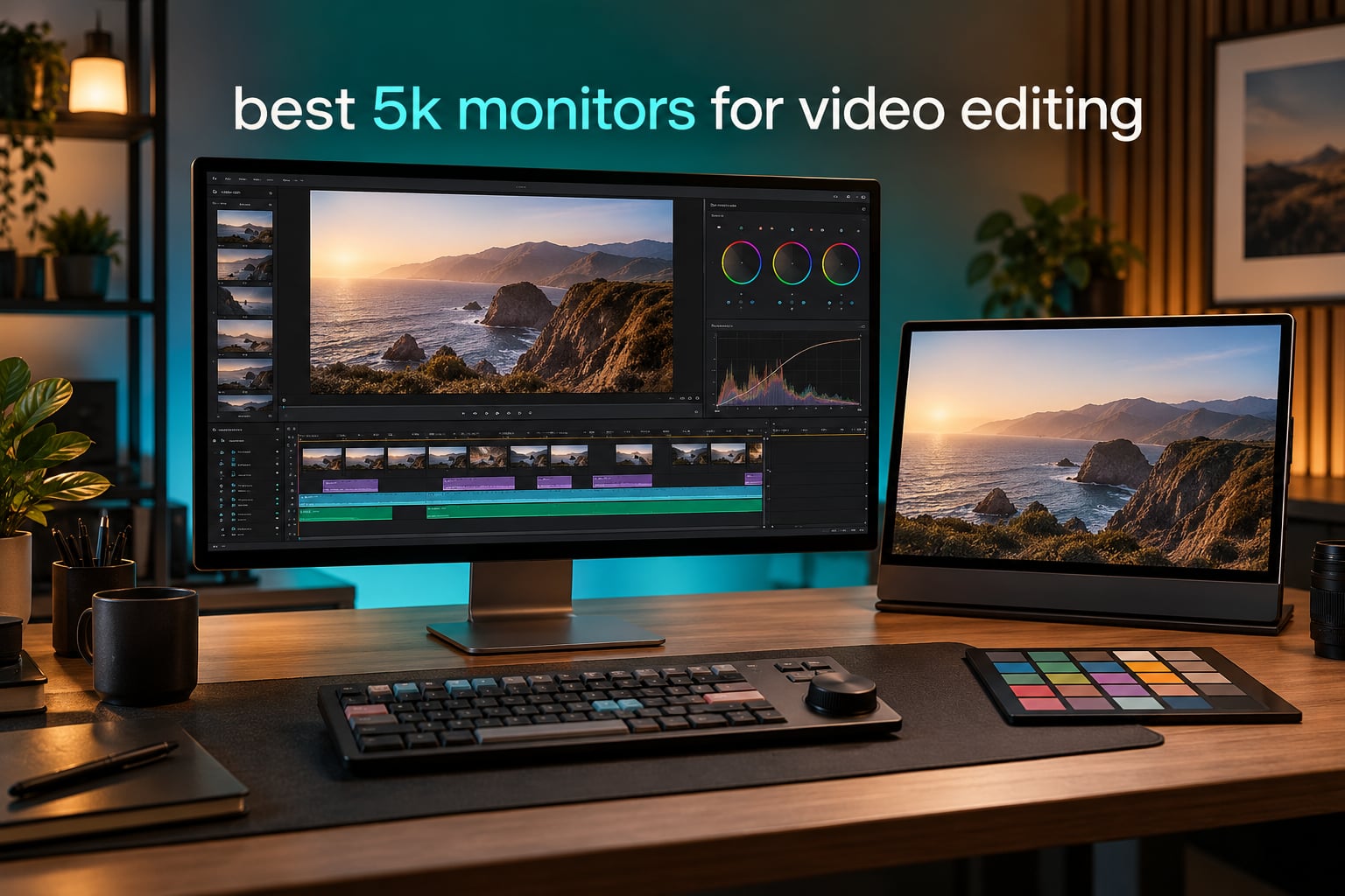 best 5k monitors for video editing
