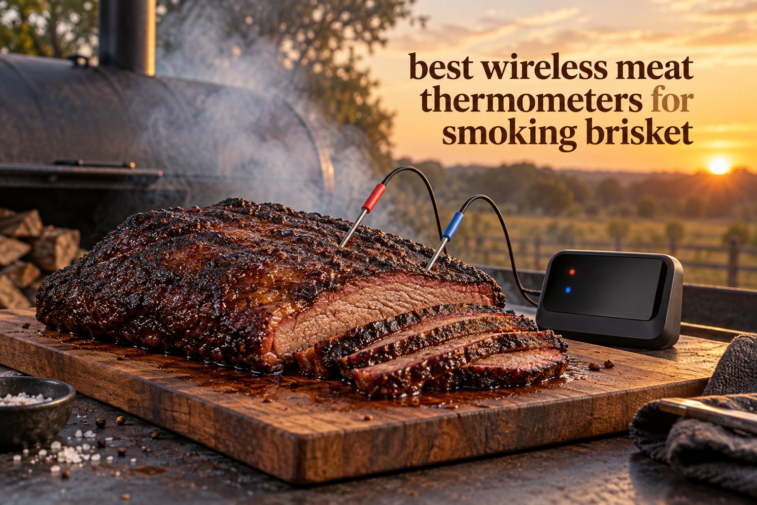 best wireless meat thermometers for smoking brisket
