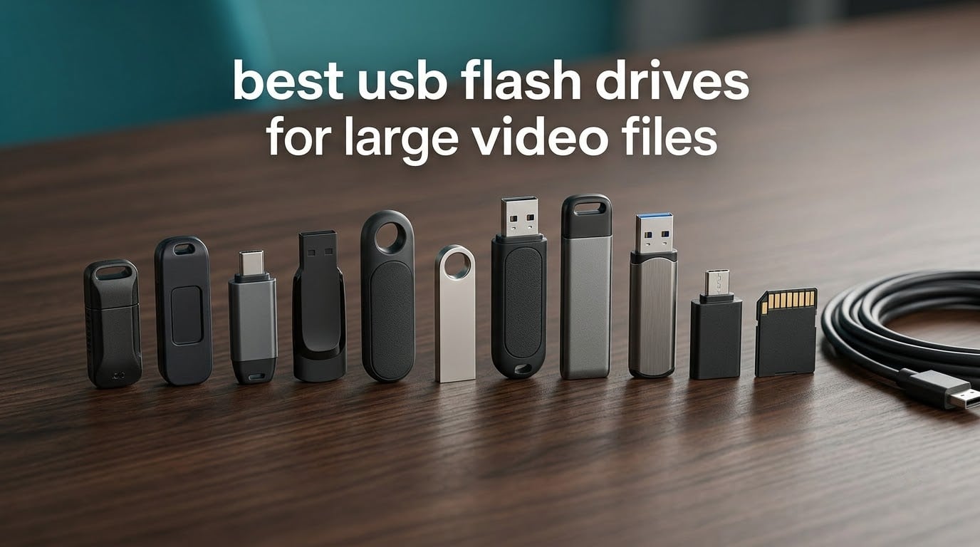 best usb flash drives for large video files