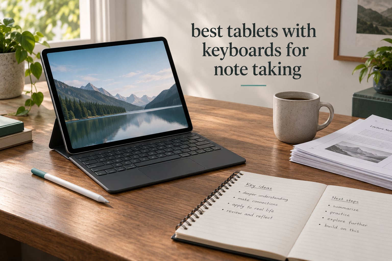 best tablets with keyboards for note taking
