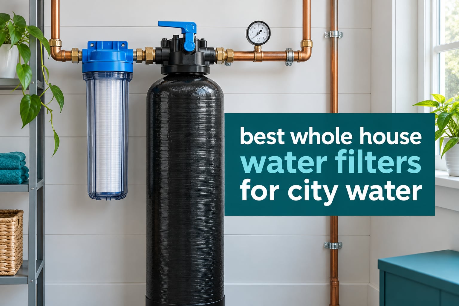 best whole house water filters for city water