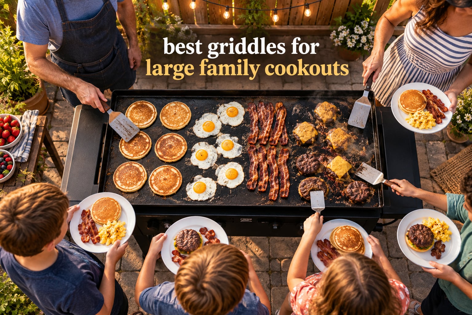 best griddles for large family cookouts