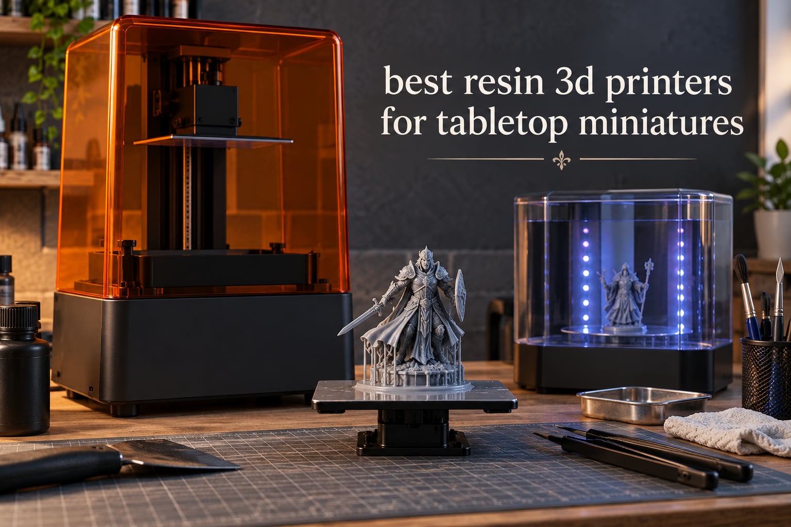 best resin 3d printers for tabletop miniatures