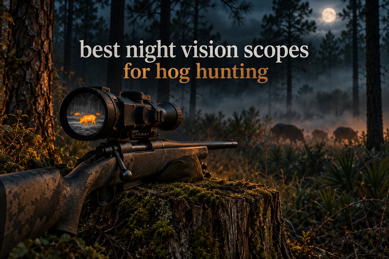 best night vision scopes for hog hunting