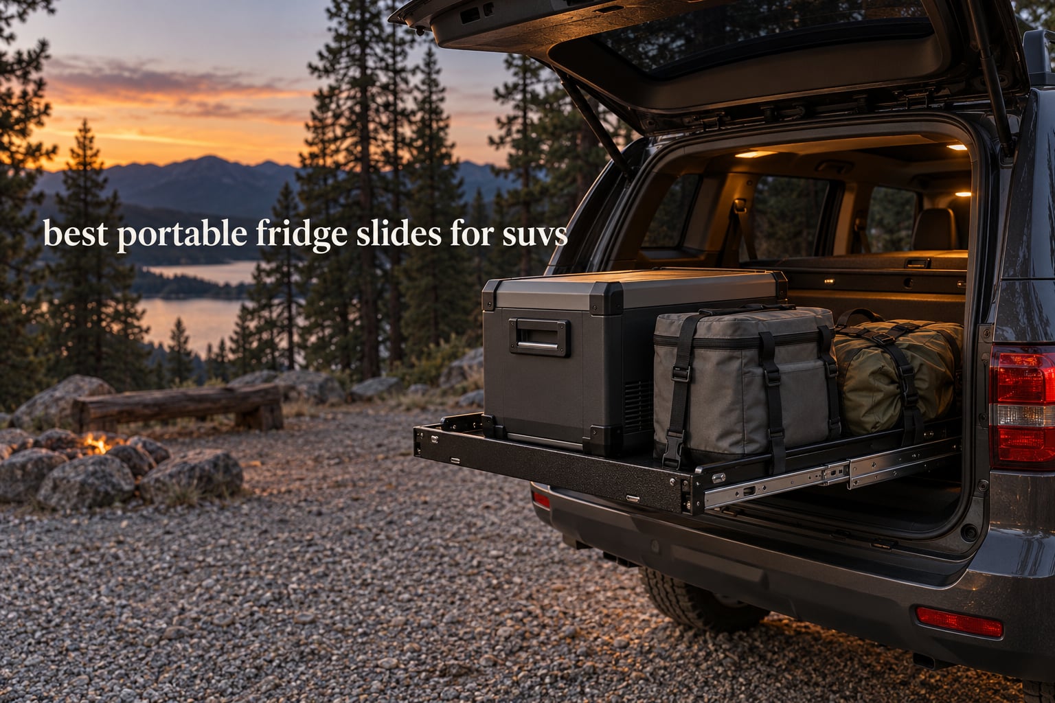best portable fridge slides for suvs