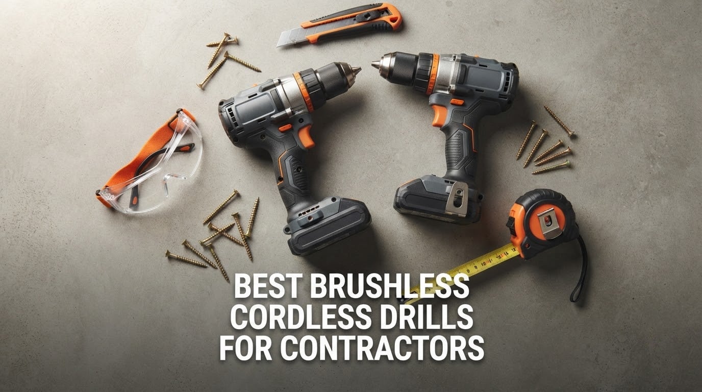 best brushless cordless drills for contractors