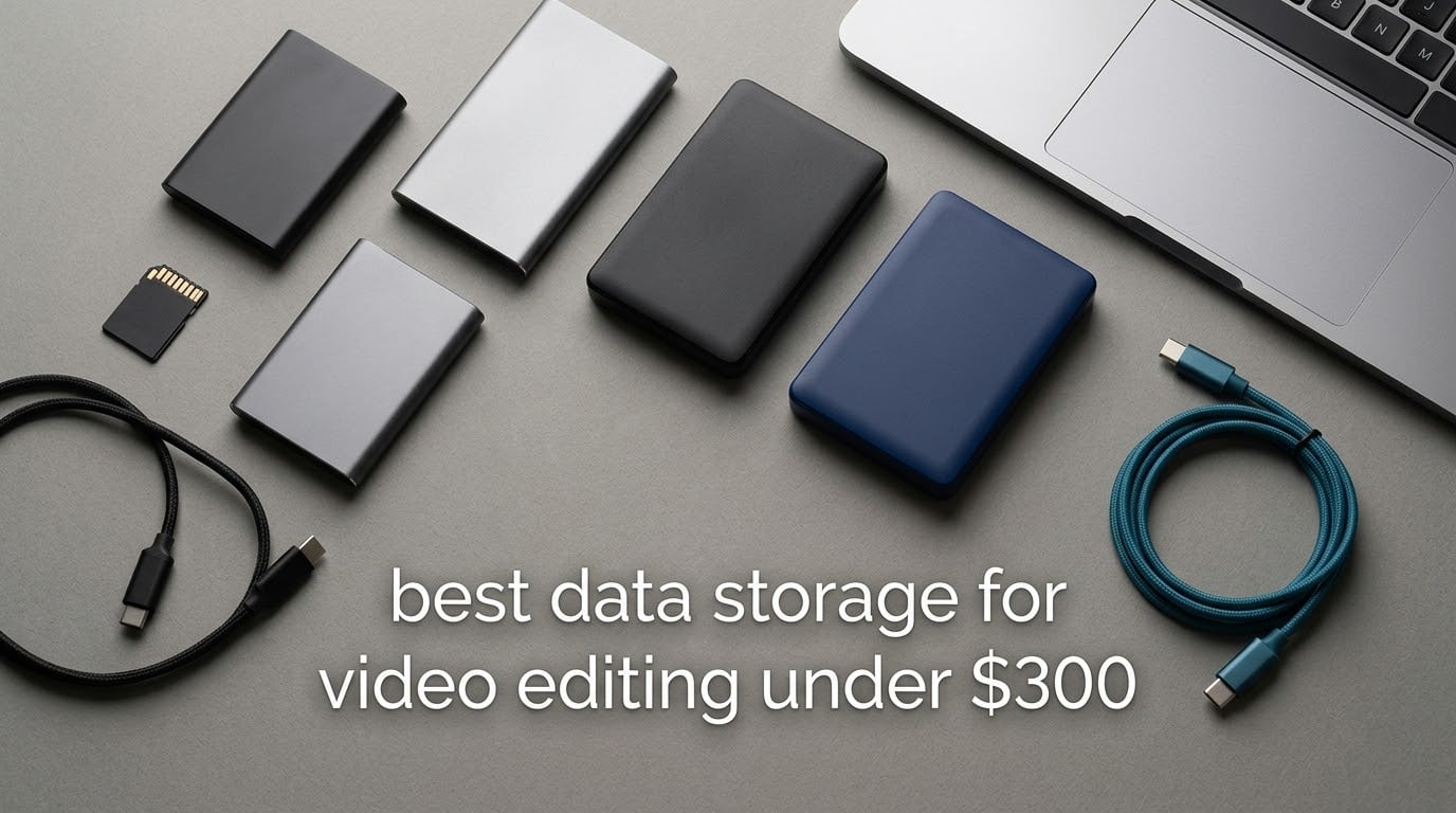 best data storage for video editing under $300