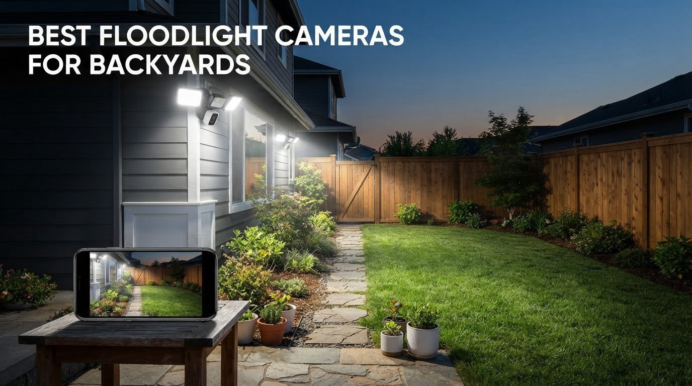 best floodlight cameras for backyards