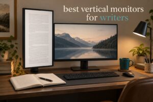 best vertical monitors for writers