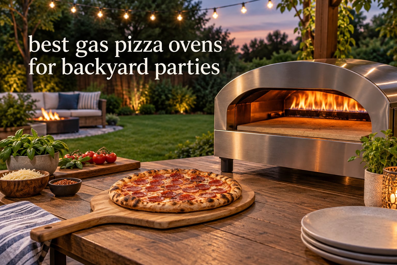 best gas pizza ovens for backyard parties