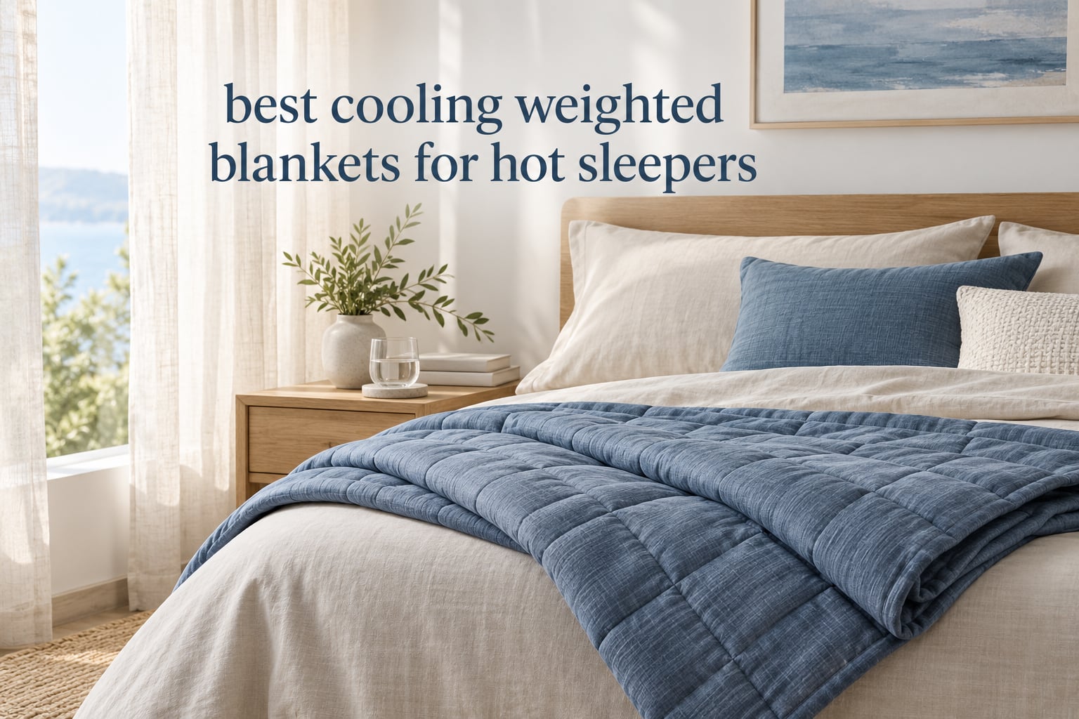 best cooling weighted blankets for hot sleepers