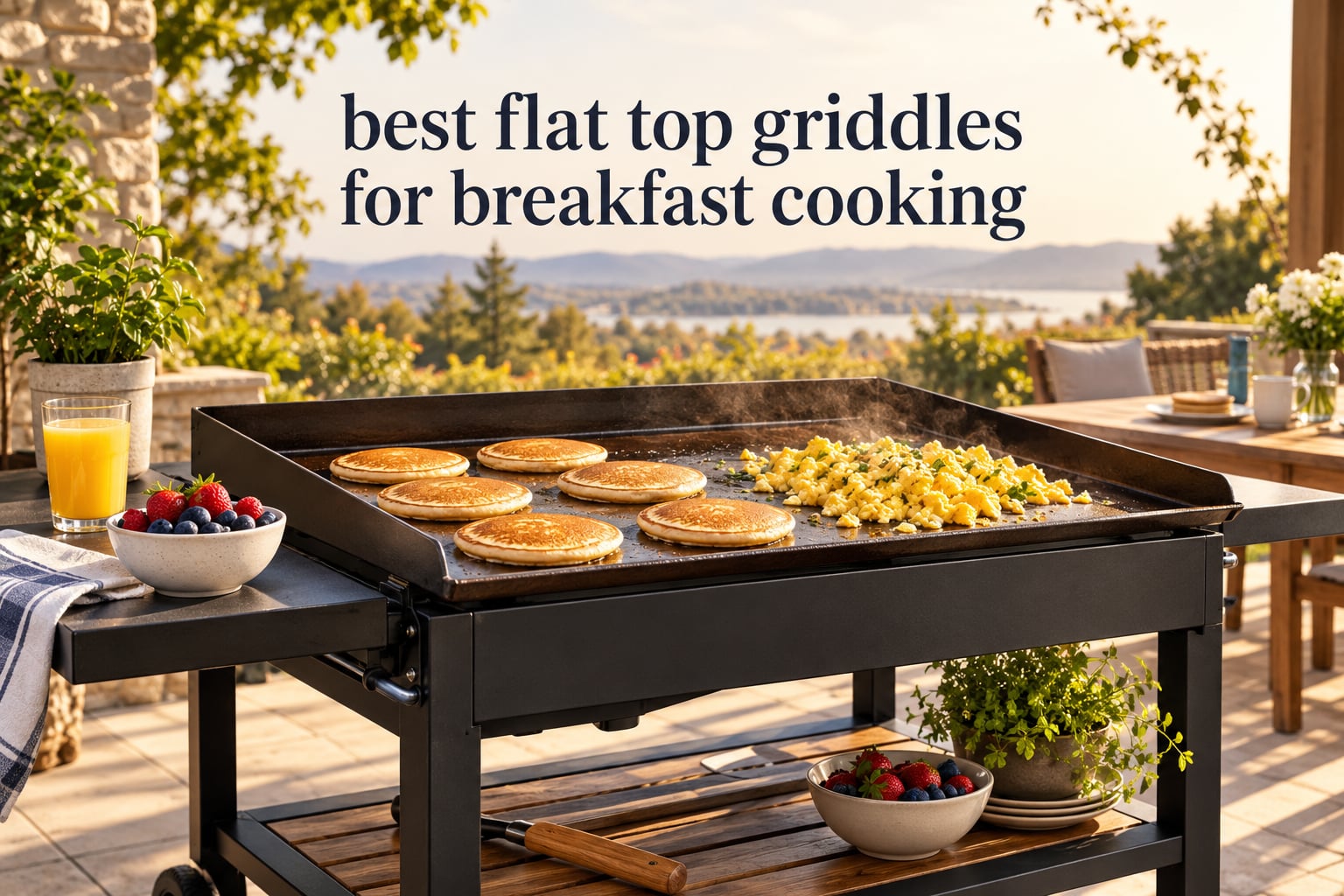 best flat top griddles for breakfast cooking