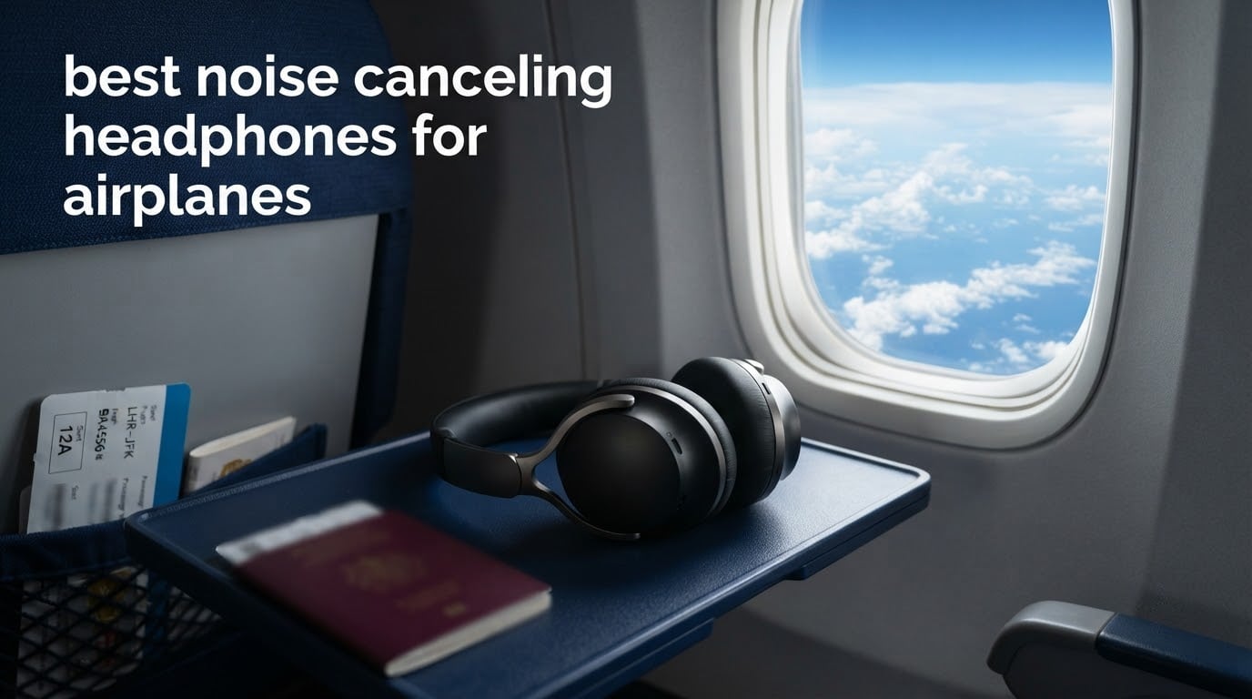 best noise canceling headphones for airplanes