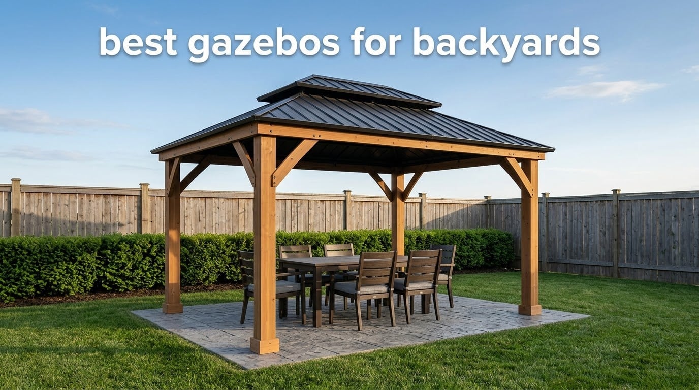 best gazebos for backyards