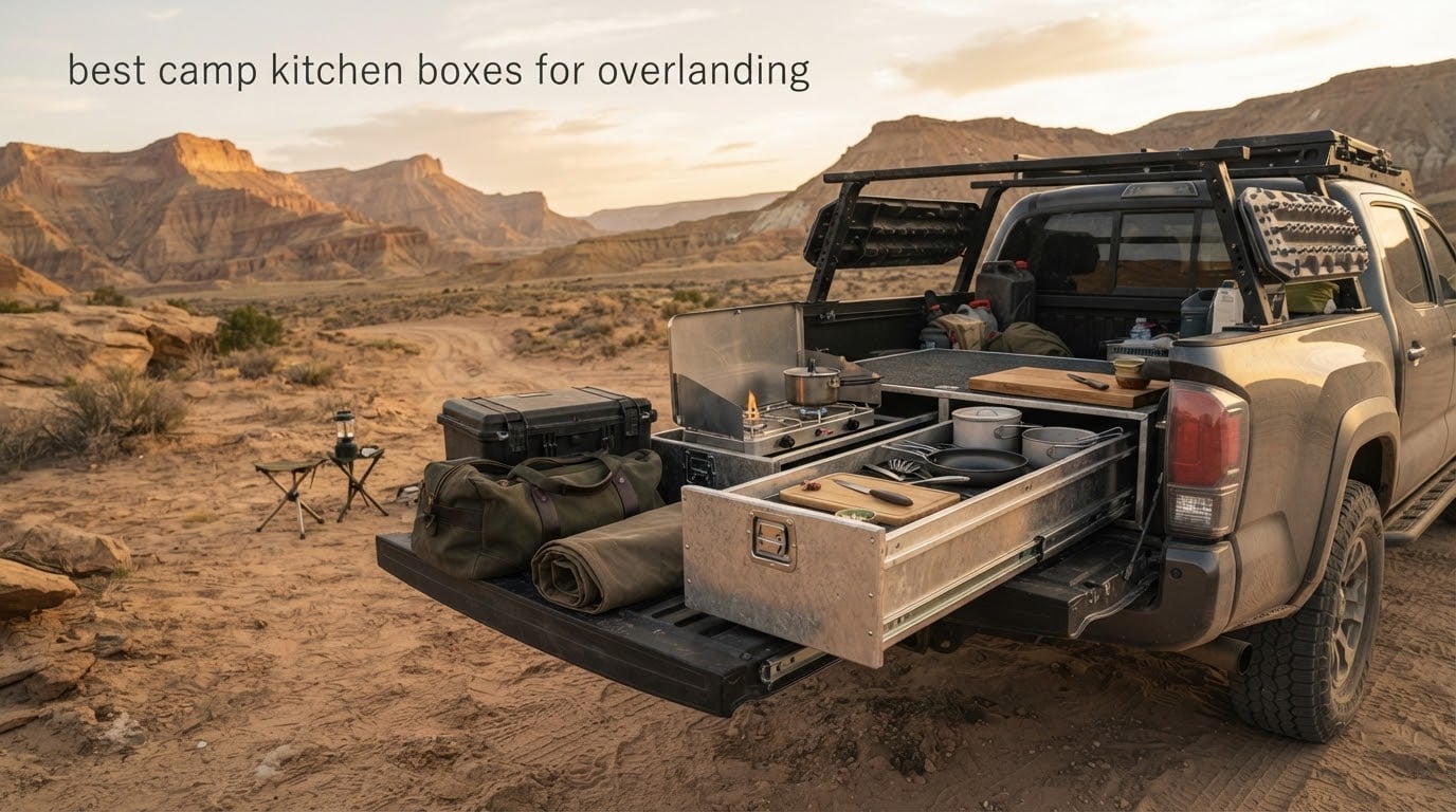 best camp kitchen boxes for overlanding