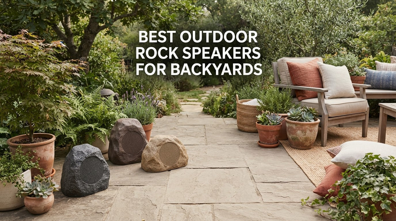 best outdoor rock speakers for backyards