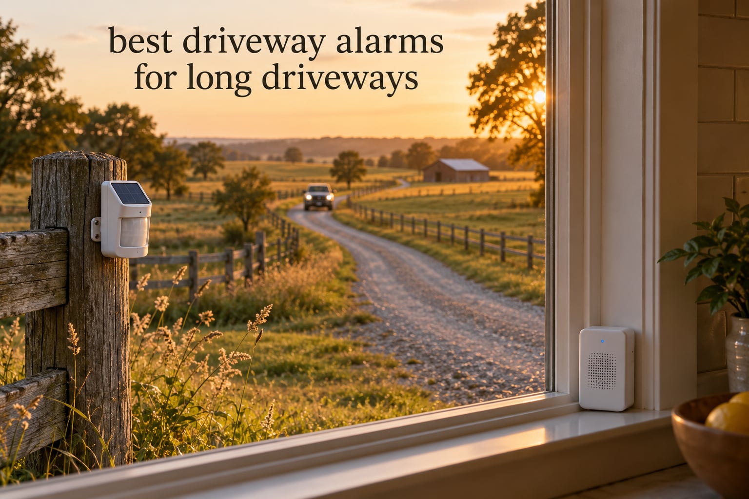 best driveway alarms for long driveways