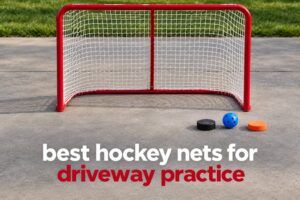 best hockey nets for driveway practice