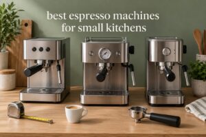best espresso machines for small kitchens