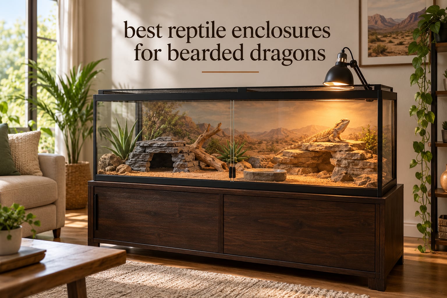 best reptile enclosures for bearded dragons