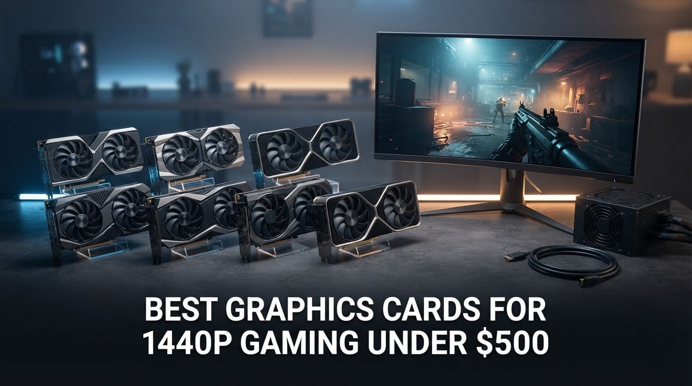 best graphics cards for 1440p gaming under $500